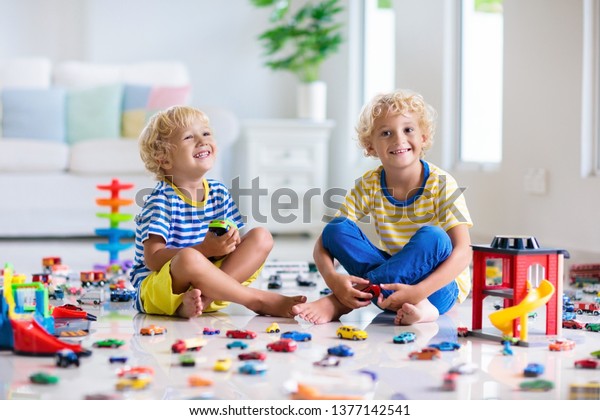 kids play garage
