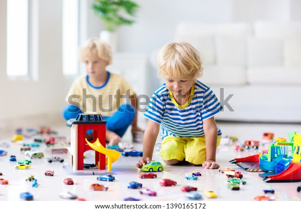 kids play garage