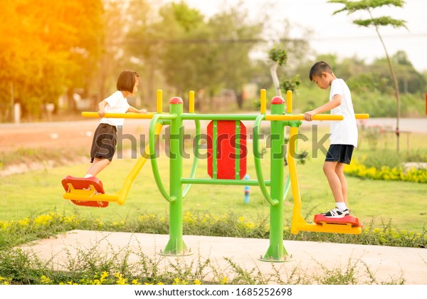 Kids Playing Background Concept Children Girl Stock Photo (Edit Now ...