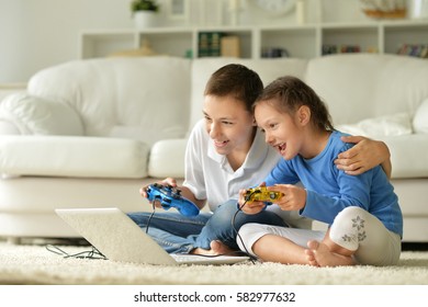 Kids Playing Computer Games