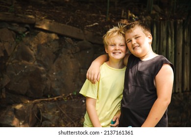 Kids Playing Mini Golf At The Big Banana Fun Park, Coffs Harbour NSW Australia