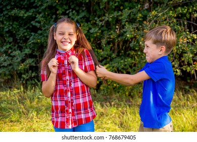 Kids Playing Park Stock Photo (Edit Now) 768679402