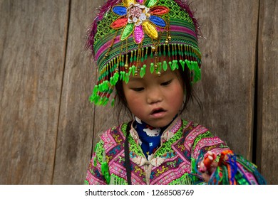 Kids Sapa Vietnam January 2017 Stock Photo 1268508769 | Shutterstock