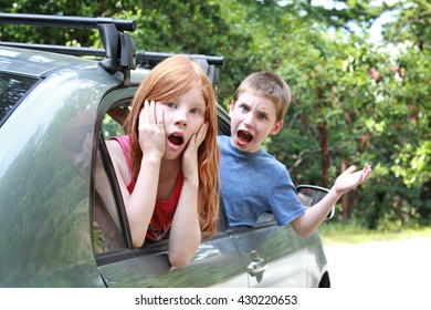 Kids Screaming Out Car Windows