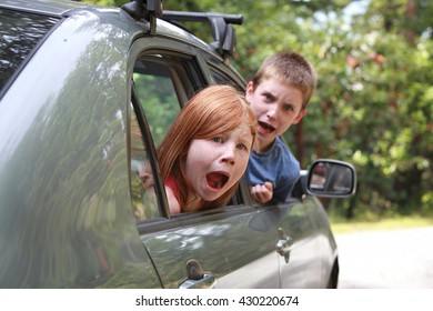 Kids Screaming Out Car Windows