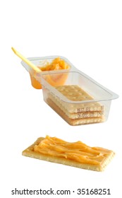 Kids Snack Food Cheese And Crackers