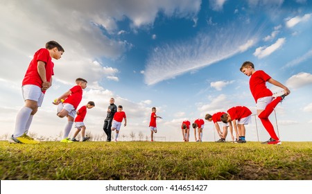 Kids Soccer Team 