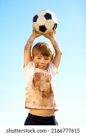 Kids Will Be Kids. Shot Of Messy Children Playing Outdoors.