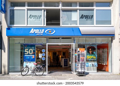 KIEL, GERMANY - June 17, 2021: Apollo Optician.