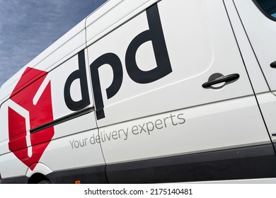 KIEL, GERMANY - JUNE 5, 2022: DPD Mercedes-benz Sprinter Delivery Van