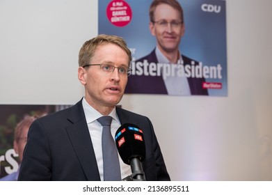 Kiel, Germany, March 18, 2022, The State Chairman And Top Candidate Of The CDU, Prime Minister Daniel Günther At An Election Campaign Event