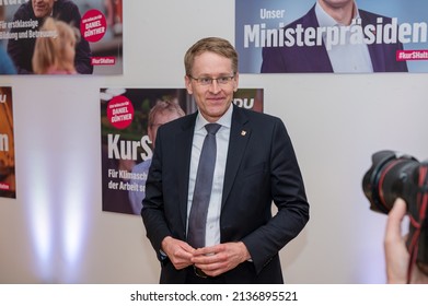 Kiel, Germany, March 18, 2022, The State Chairman And Top Candidate Of The CDU, Prime Minister Daniel Günther At An Election Campaign Event