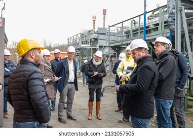 Kiel, Germany, March 1st, 2022 Energy Transition State Secretary Tobias Goldschmidt Visits Stadtwerke Kiel’s Gas Storage Facility In Rönne And Finds Out About The Current Supply Situation.