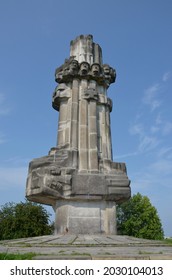 Kielce, Poland - August 22, 2021: Monument To Fighters For National And Social Liberation, From 1979 By Stefan Maj. 