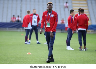 KIELCE, POLAND - JUNE 22, 2017: European Under-21 Championship Poland 2017, Poland - England O/p Tammy Abraham