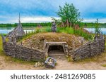 Kierikki Stone Age Centre in Finland.