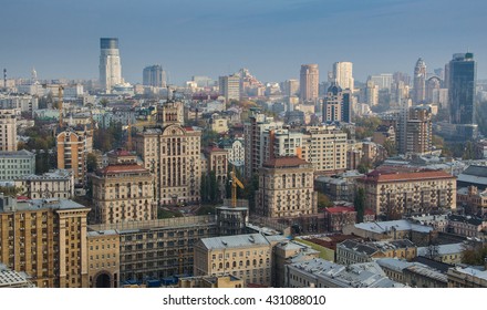 Kiev Center City Day View Panorama Stock Photo 431088010 | Shutterstock