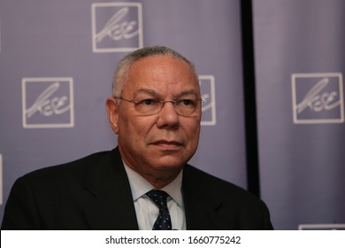 Kiev, Ukraine - 10.24.2007. Portrait Of The Former US Secretary Of State Colin Powell. Close-up.