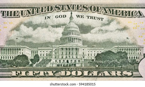 50 Dollar Bill Back Hd Stock Images Shutterstock