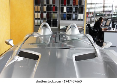 Kiev, Ukraine - August 21, 2011: Mercedes-Benz SLR McLaren Stirling Moss AMG