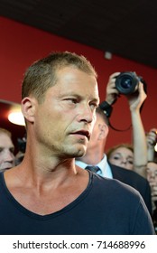 KIEV, UKRAINE: July 03, 2013: Til Schweiger Among Fans After His Movie Presentation / Premiere