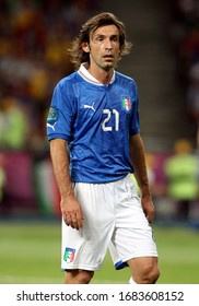 Kiev, UKRAINE - July 1, 2012: 
Andrea Pirlo Looks On 
During The UEFA Euro 2012 Final Match 
SPAIN V ITALY NSK Olimpiejsky Stadium. 
