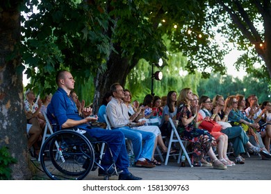 Kiev, Ukraine - June 20, 2019: Classical Concert In The Open Air In The Botanical Garden