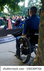 Kiev, Ukraine - June 20, 2019: Classical Concert In The Open Air In The Botanical Garden