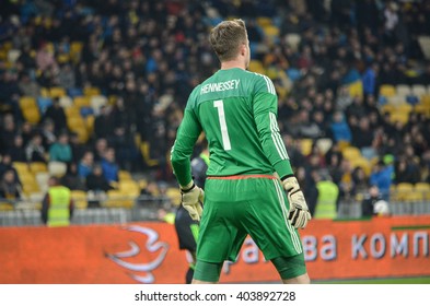 KIEV, UKRAINE - MAR 28: Wayne Hennessey During The Friendly Match Of The National Teams Ukraine Vs Wales, 28 March 2015, Olympic NSC, Kiev, Ukraine