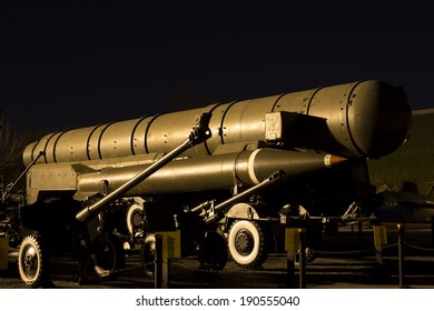 Kiev, Ukraine - March 22, 2014: Medium-Range Missile 