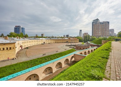 Kiev, Ukraine - May 06 - 2020 - Pechersk Military Hospital In The City Center Near Lesya Ukrainka Boulevard