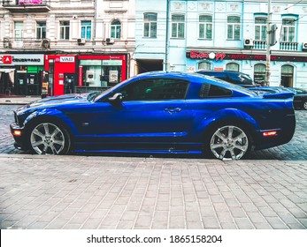 Kiev, Ukraine - May 14, 2011: Ford Mustang Saleen S281 Supercharged in the city