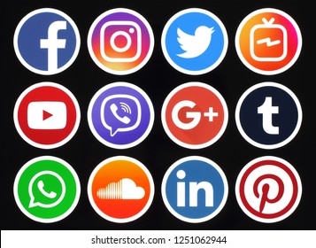 Facebook Icon Black Hd Stock Images Shutterstock