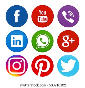 Facebook Twitter Instagram Youtube Images Stock Photos Vectors Shutterstock