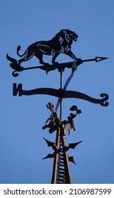 Kiev, Ukraine October 26, 2021: Weather Vane 