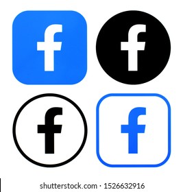 Facebook Logo Hd Stock Images Shutterstock