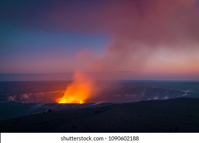 Kilauea Crater, Big Island, 2018