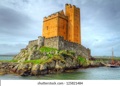 Kilcoe Castle On The Coast Of Co. Cork, Ireland