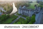 Kilkenny Castle kilkenny Ireland aerial photography 