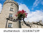 Kilkenny Castle, Ireland. Caislean Chill Chainnig. A castle in Kilkenny, Ireland built in 1195 to control a fording-point of the River Nore