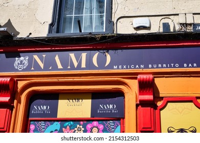 Kilkenny, Ireland- April 20, 2022: Namo Mexican Burrito Bar In Kilkenny, Ireland.