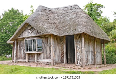 KILLERTON, DEVON, ENGLAND - JUNE 2015 - The Bear's Hut, Which Was Built In 1808 By John Veitch.