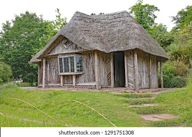 KILLERTON, DEVON, ENGLAND - JUNE 2015 - The Bear's Hut, Which Was Built In 1808 By John Veitch.