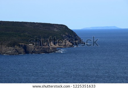 Killick Coast landscape,  coastline along Stiles Cove path  near Flatrock, Avalon Peninsula; Newfoundland Canada