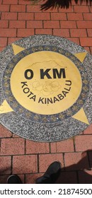 Kilometer Zero Marker In Kota Kinabalu, Sabah