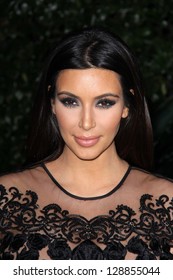 Kim Kardashian At The Topshop Topman LA Opening Party, Cecconis, West Hollywood, CA 02-13-13