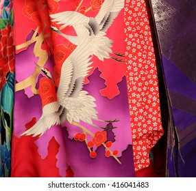 Kimono Fabric Detail