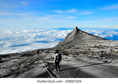 Kinabalu Mountain In Kinabalu National Park. Kota Kinabalu - Malaysia