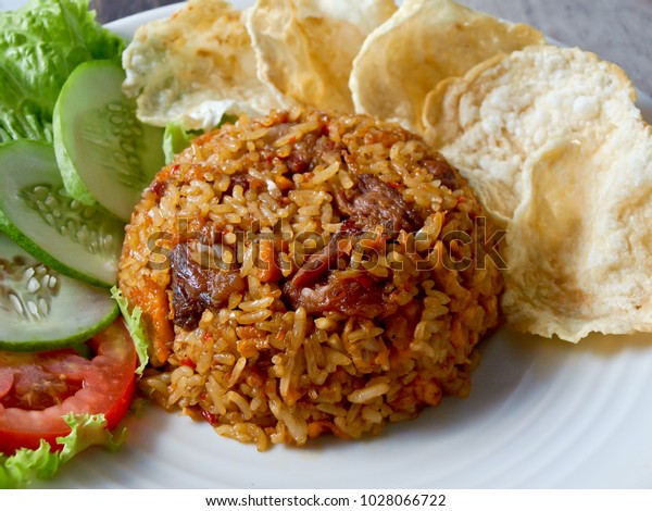 Kind Fried Rice Called Nasi Kebuli Stock Photo (Edit Now) 1028066722