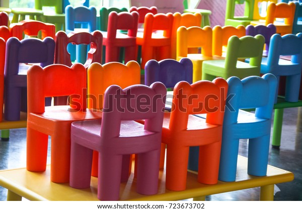 Kindergarten Classroom Furniture Decoration Stock Photo Edit Now